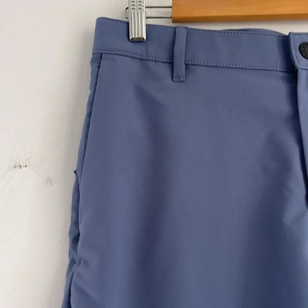 Banana Republic performance flat front slim straight career trouser dress pants